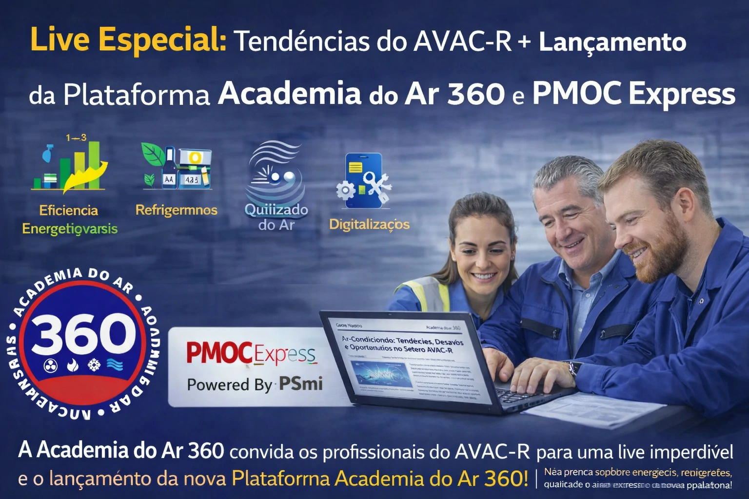 Tendências do AVAC-R
